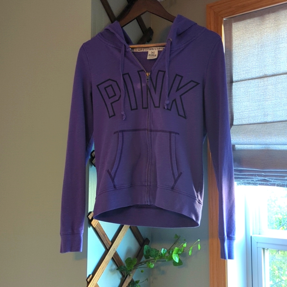 PINK Zip Up Size Lg